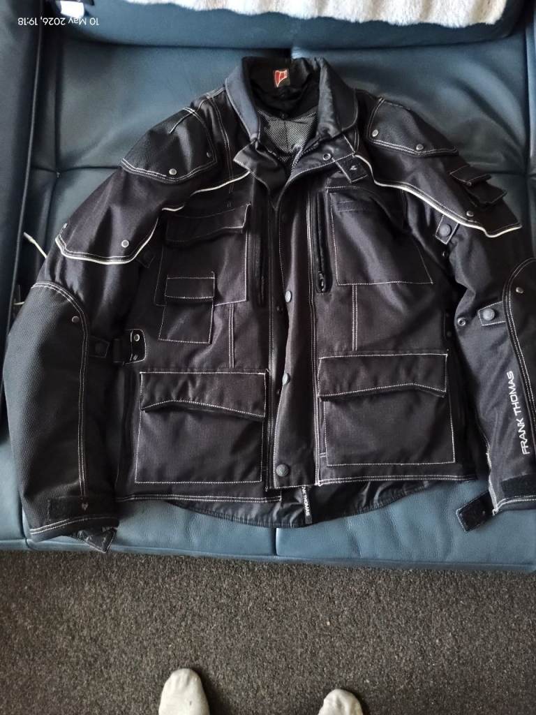 Frank Thomas Motorcycle jacket size large 