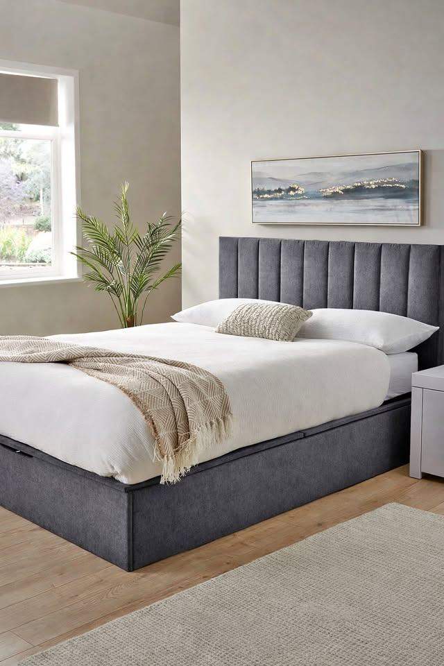 Nova Fabric Double Lift Up Bed (RRP £479)