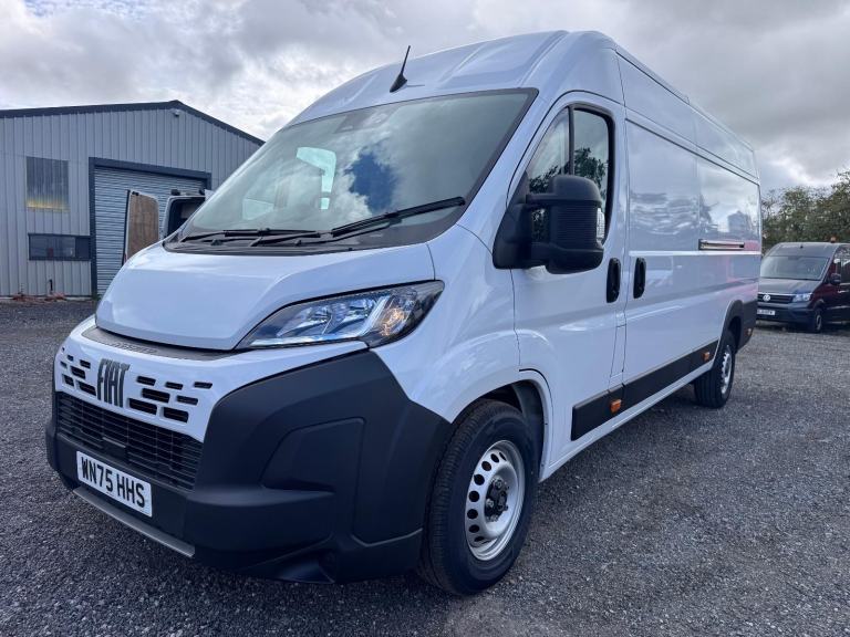 2025 75 Fiat Ducato 35 XLWB L4H2. Panel Van. Only 11608 Miles. AC. Carplay. 