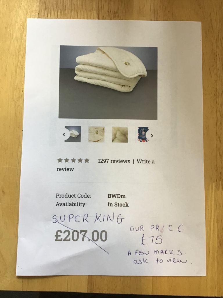 image for Baavet wool duvet