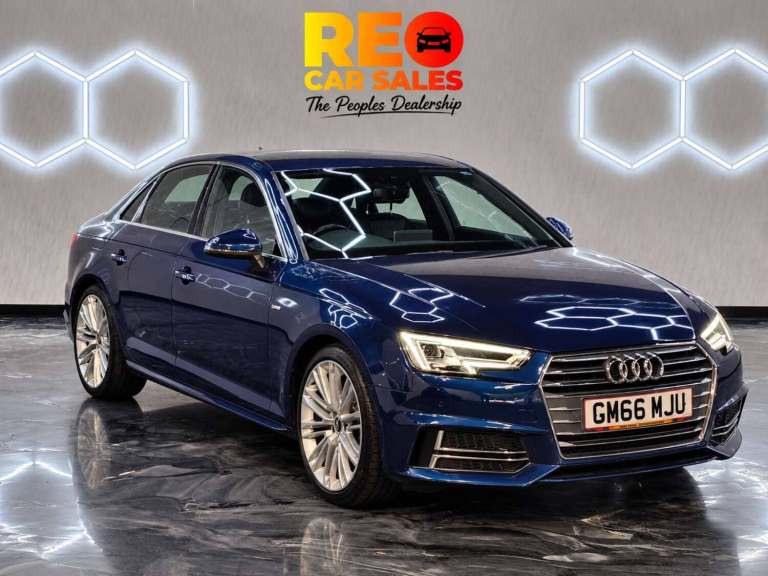2017 Audi A4 2.0T FSI S Line 4dr S Tronic SALOON PETROL Automatic