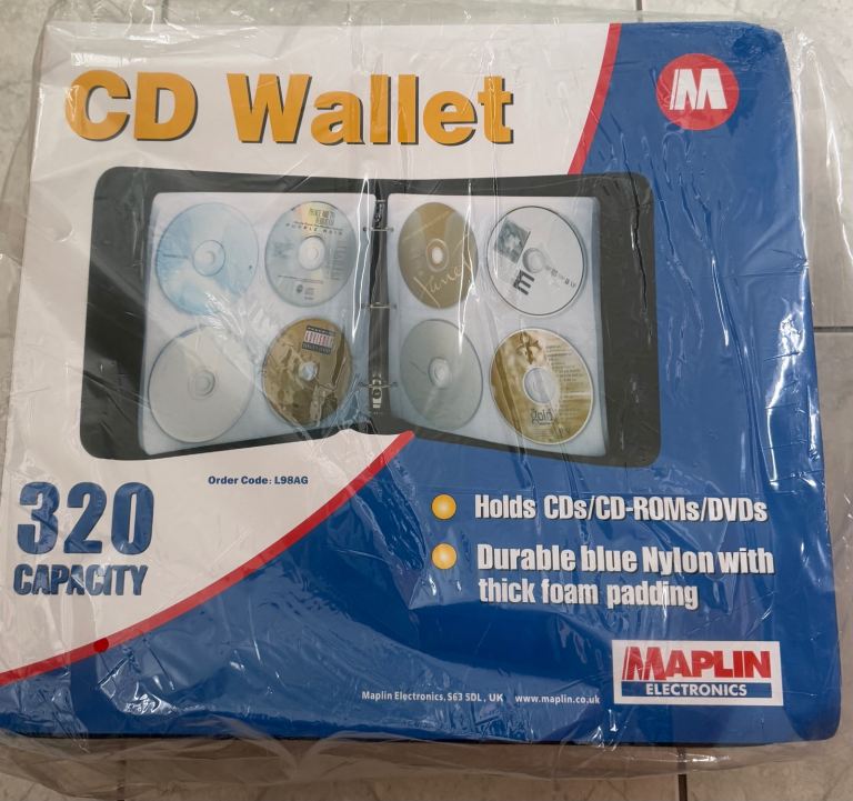 Brand New CD Wallet (never used)