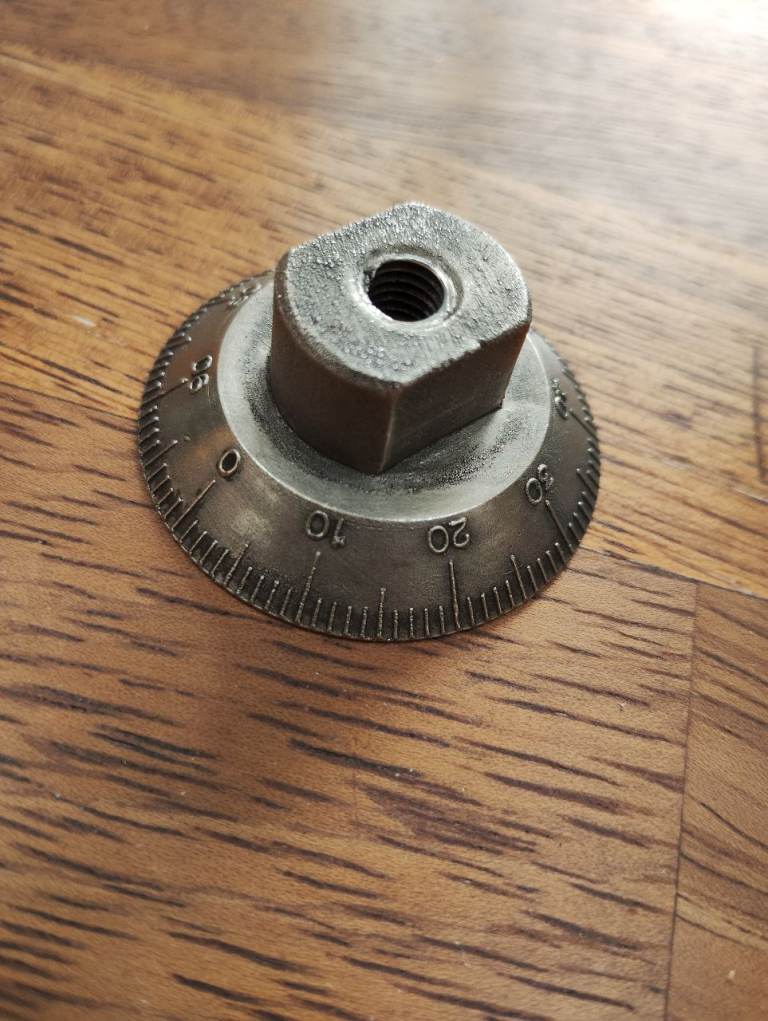 Genuine Myford ML7 Lathe Micrometer Dial MAZAK