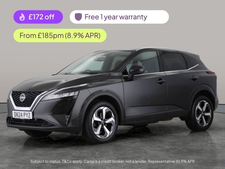 2024 Nissan Qashqai 1.3 DiG-T MH 158 N-Connecta 5dr Xtronic HATCHBACK PETROL Automatic