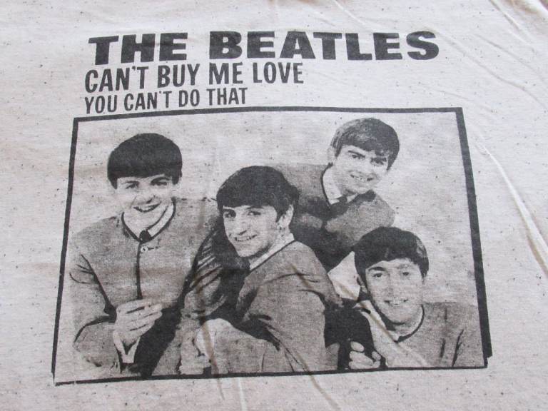 The Beatles 'Can't Buy Me Love' T-shirt – Good Condition