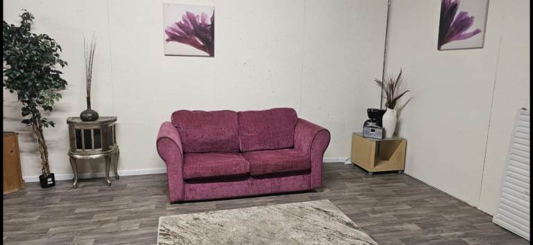 Double Fabric Sofa Bed