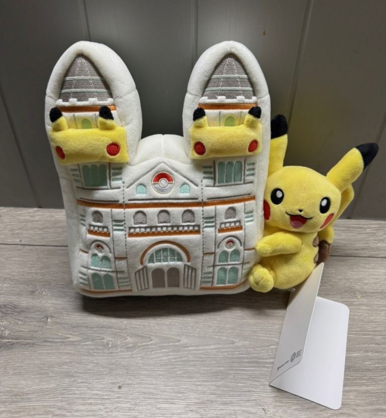 Pokémon x Natural History Museum Pikachu Plush toy Worldwide Ship UK Exclusive
