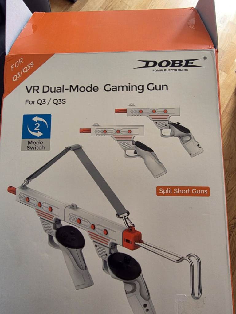 Meta quest Vr dual mode gaming gun dobe