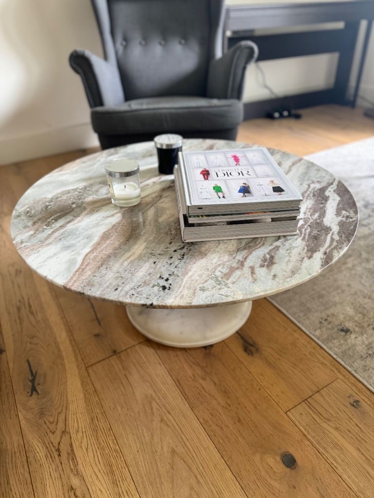 Marble coffee table (soho home)