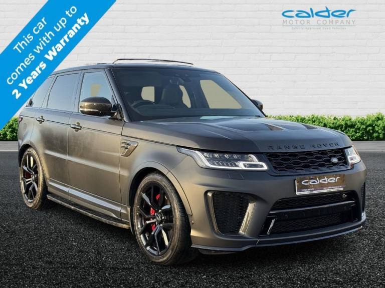 2022 22 LAND ROVER RANGE ROVER SPORT 5.0 P575 V8 GPF SVR SUV 5DR PETROL AUTO 4WD