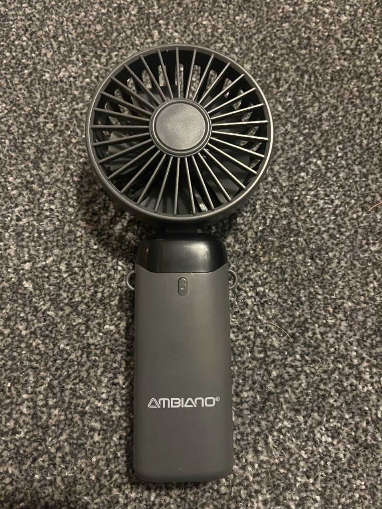 image for Rechargeable hand held fan