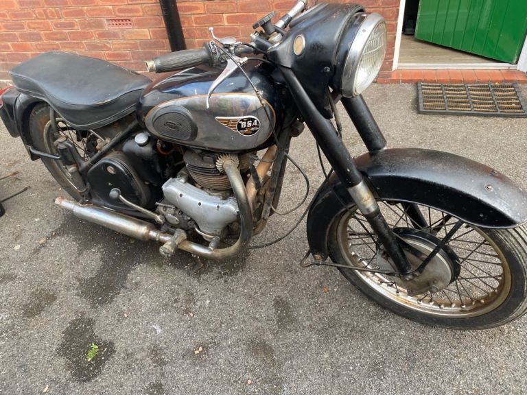 Classic vintage motorcycle wanted restoration project