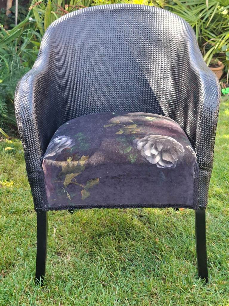 image for Lloyd loom vintage chair