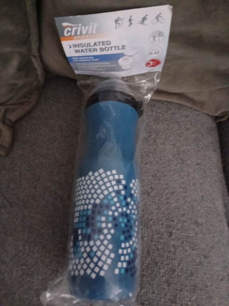 Insulated water bottle