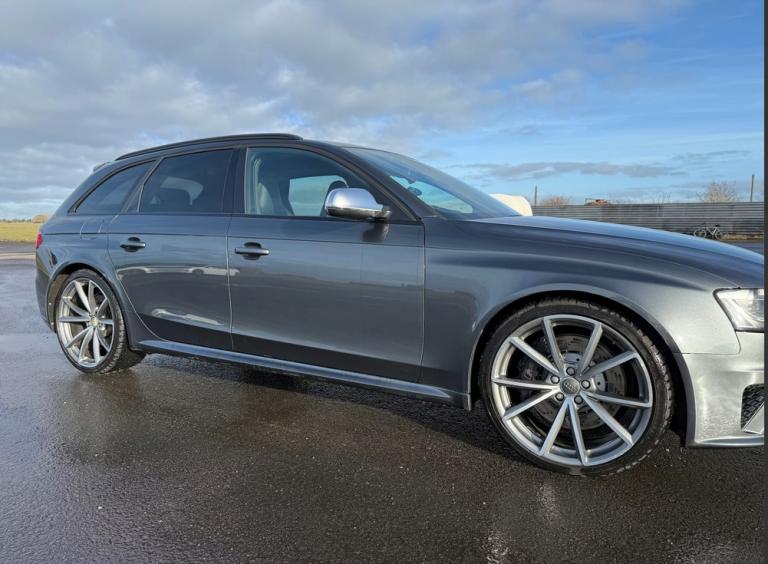 2014 14 AUDI RS4 4.2 FSI V8 AVANT QUATTRO 444BHP PETROL GREY 