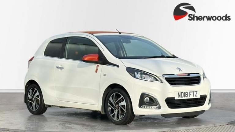 2018 Peugeot 108 108 3Dr HAT TOP 1.2 Prtch 82 Roland Grrs Manual Hatchback Petrol Manual