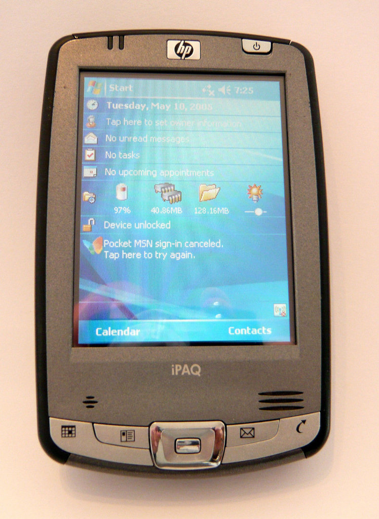 HP Ipaq HX2400 Series Pocket Pc