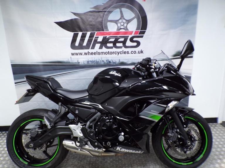 2019 KAWASAKI NINJA 650 WITH ONLY 4724 MILES FROM NEW