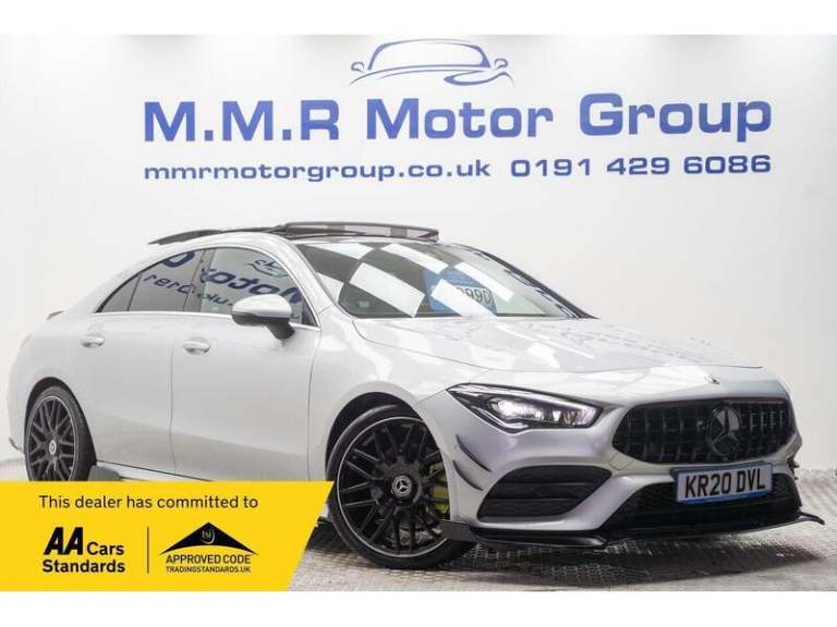 2020 Mercedes-Benz CLA 1.3 CLA200 AMG Line (Premium Plus 2) Coupe 7G-DCT Euro 6 (s/s) 4dr Saloon ...