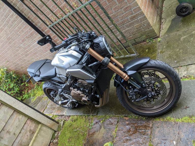 Silver Honda CB650R 2019