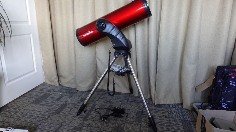 Sky-Watcher Star Discovery P-150 telescope with Go To mount, SynScan handset. 