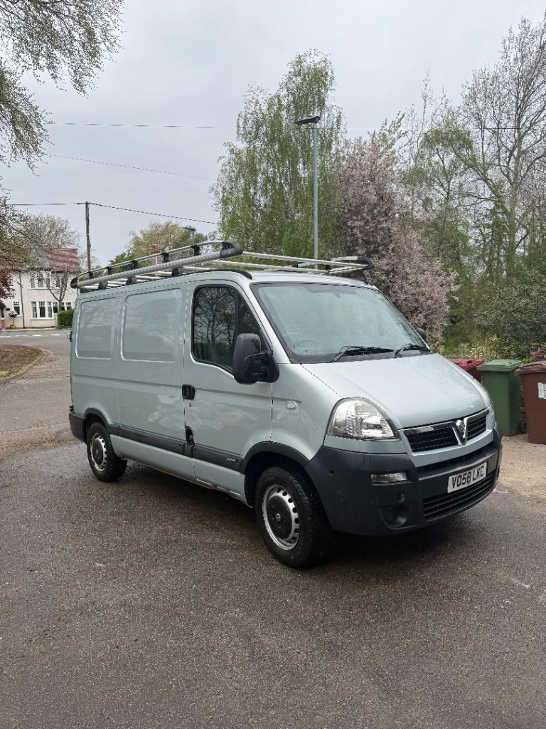 2008 Vauxhall Movano 2.5 CDTI MWB Panel Van | 86k Miles | Fresh MOT | Roof Rack
