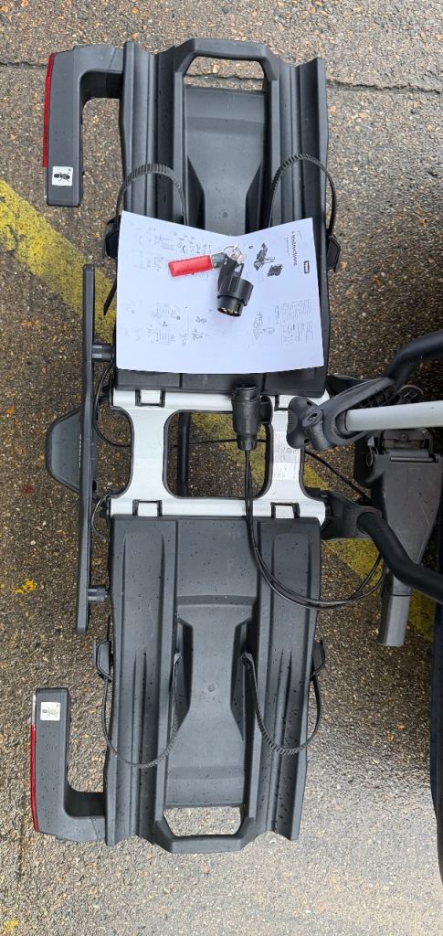 EasyFold XT 933 Thule bike rack cycle tow bar carrier ebike e-bike 60kg folding e car