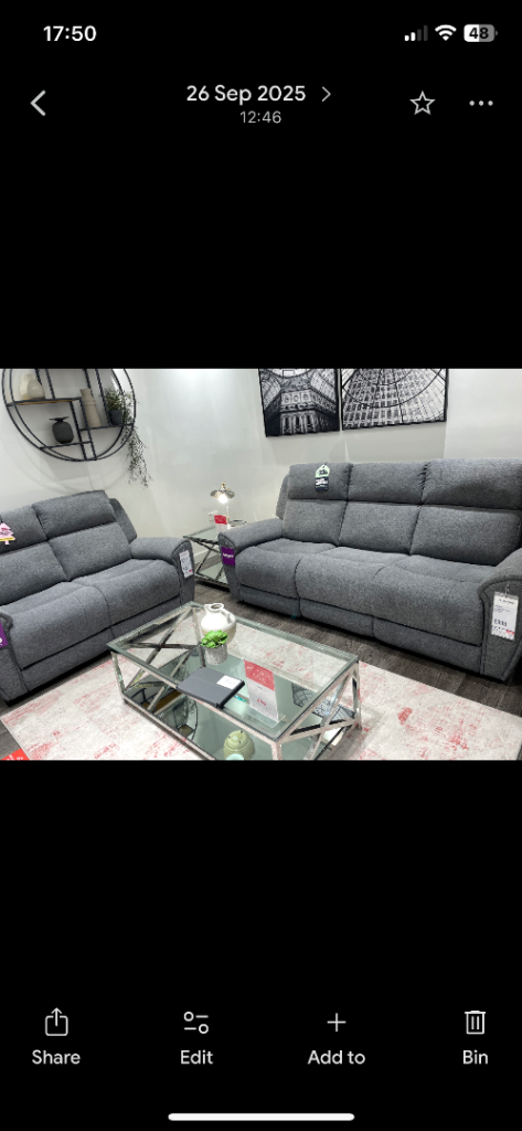 Electric recliner sofa and chairs