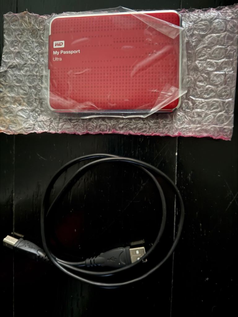 Western Digital WD My Passport Portable External Hard 500gb