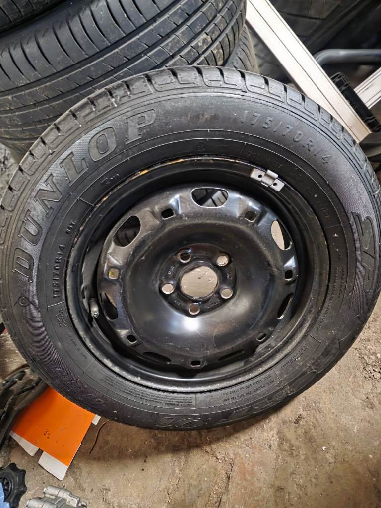 14" Spare wheel (175/70 R14)