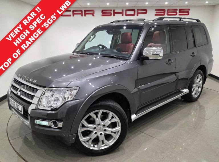 2016 66 MITSUBISHI SHOGUN 3.2 DI-DC SG5 SUV 5DR AUTO 4WD EURO 6 LWB (187 PS)