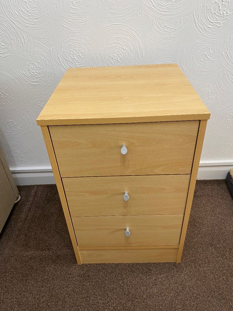 Argos 3 drawer bedside cabinet