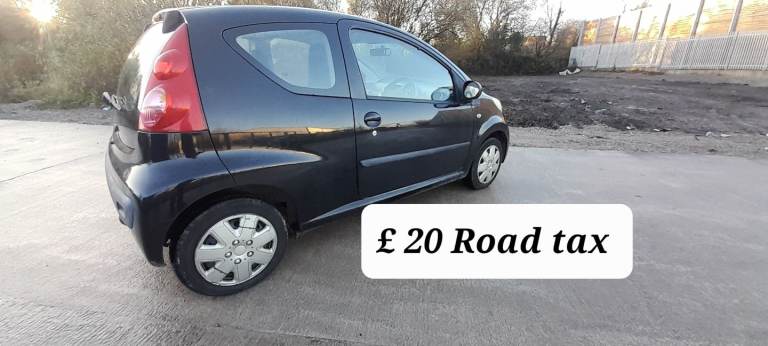 Peugeot 107 . Mot sept .£20 tax