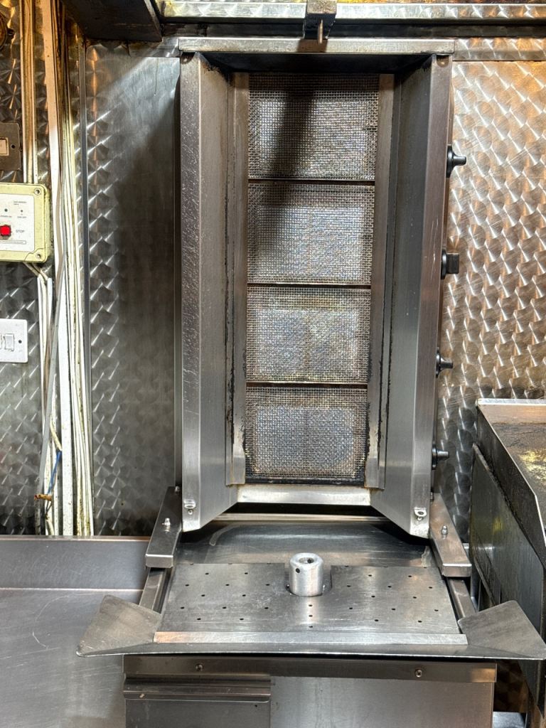 Commercial Kebab Machine - Stainless Steel, Good Condition