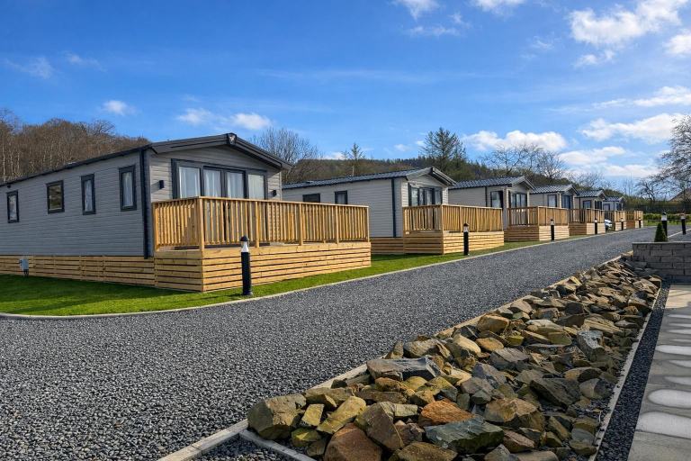 The Willerby Gainsborough  in Peebles, Scottish Borders  - Lodge / Caravan 