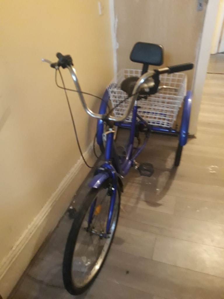 TRIKE. 3 WHEELER BIKE IN PERFECT WORKING ORDER AND GREAT CONDITION. 
