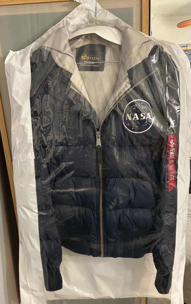 Alpha Industries NASA puffer coat - Dry cleaned.