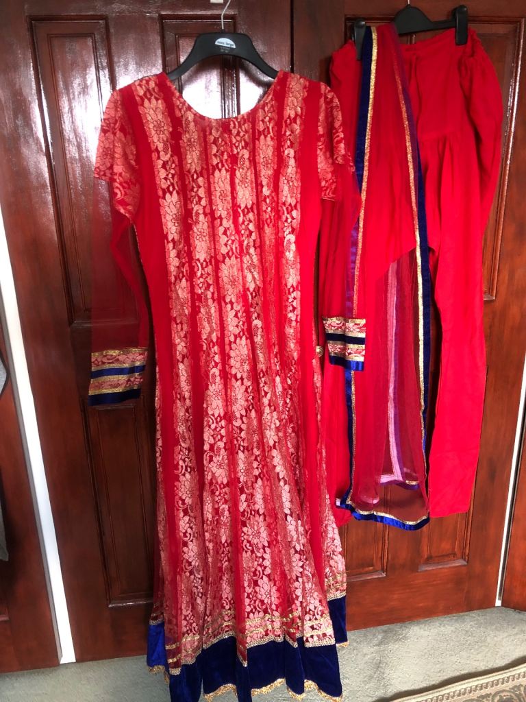 Job lot X8  salwar Kameez suits fancy wedding style 