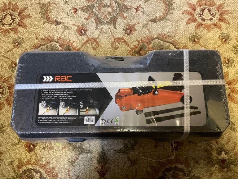 RAC 2 TONNE TROLLEY JACK 
