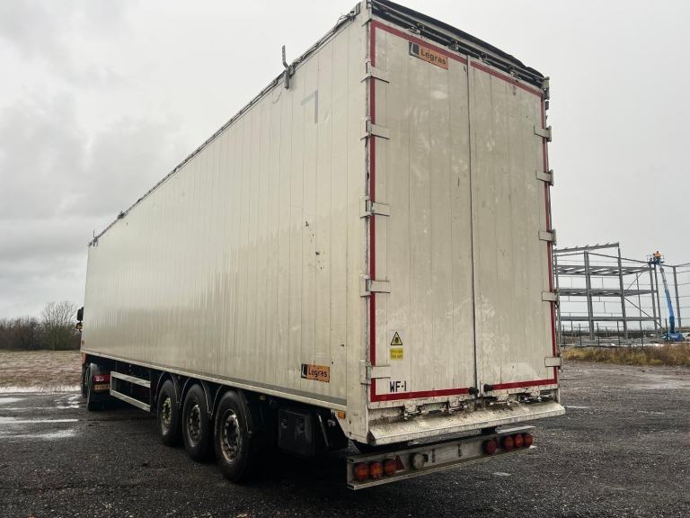 LEGRAS WALKING FLOOR 14.1M TRIAXLE TRAILER TESTED MAY 26