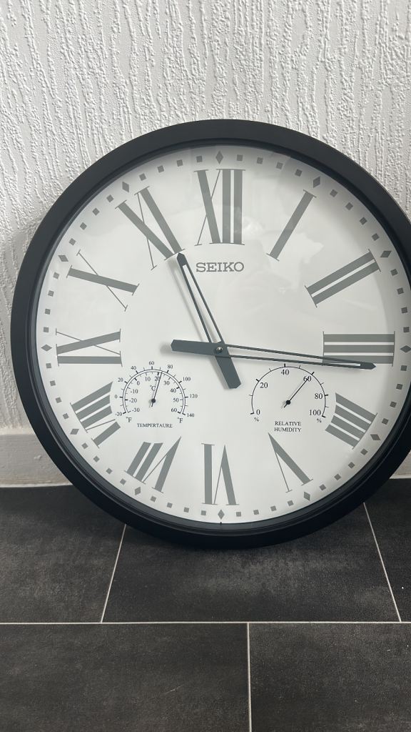 Seiko Wall Clock - Brand New