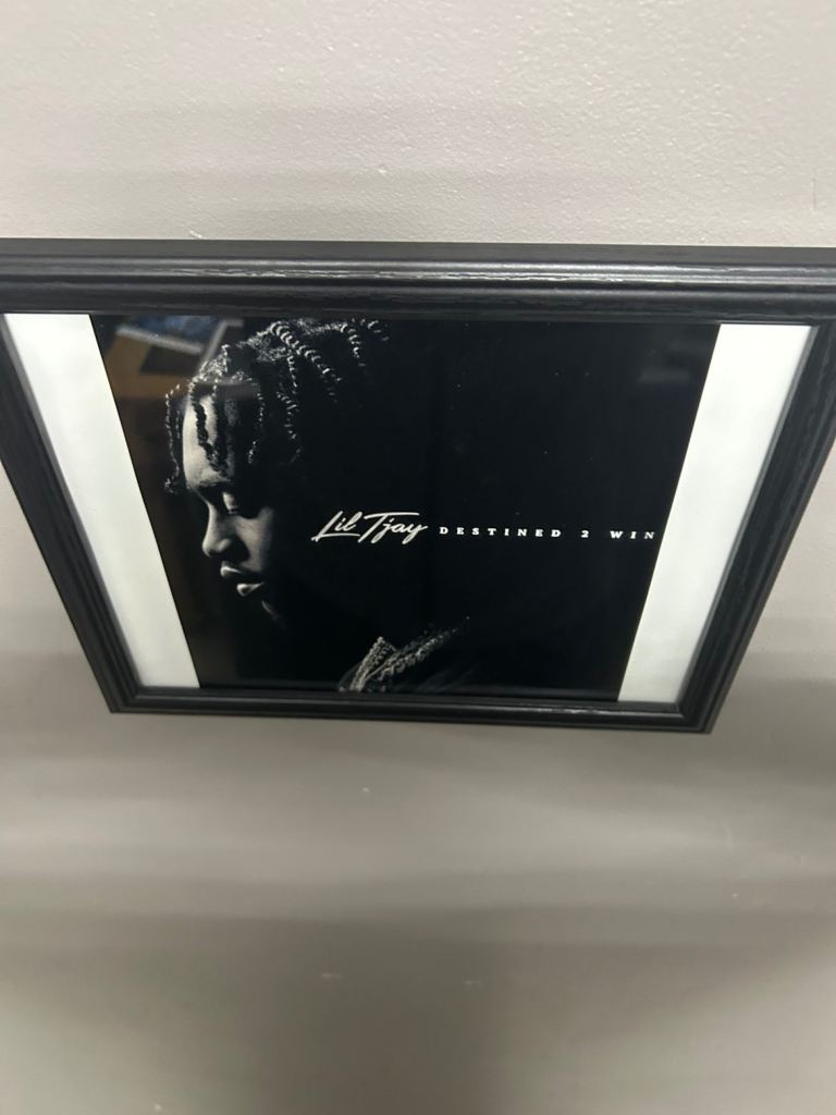 Lil Tjay Destined 2 Win Framed Print – Good Condition