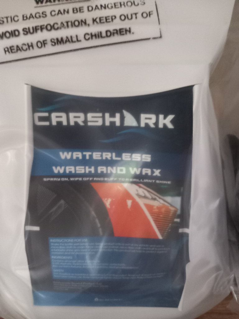Carshark Waterless Wash and Wax, 5 litres