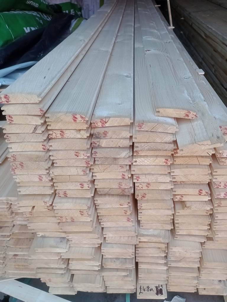Log cabin cladding 