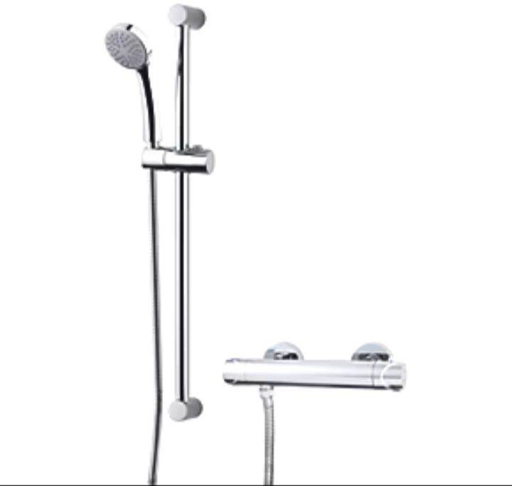 New Chrome Thermostatic Shower Mixer RRP £75