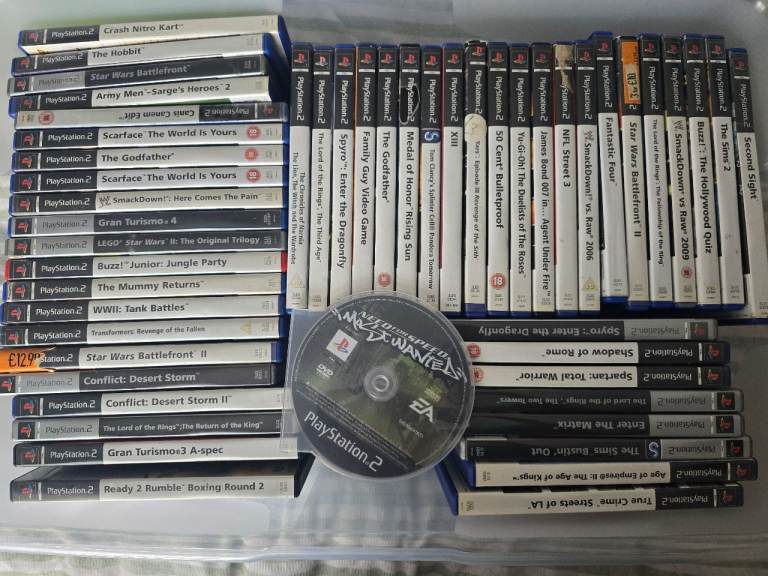 Big Bundle of PlayStation 2 Games – Various Titles PRICES FROM £2 EACH 