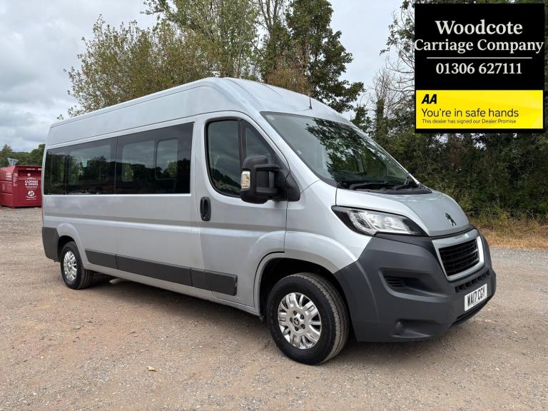 2017 Peugeot Boxer 2.0 BlueHDi 335 Window Van 5dr Diesel Manual L3 H2 Euro 6
