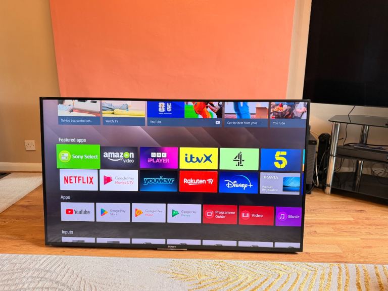 Sony 55” smart tv 4K 