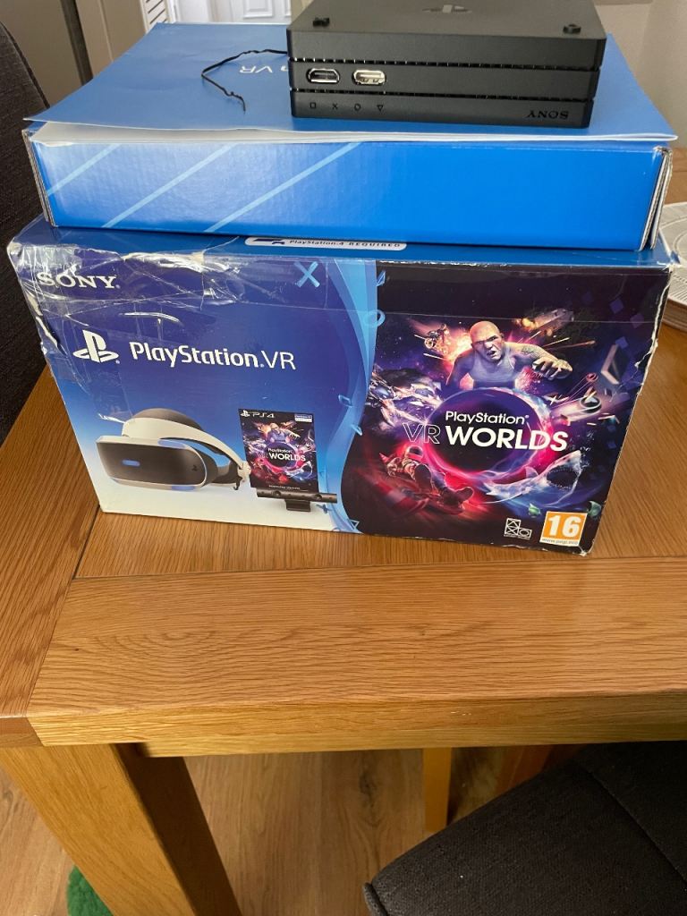 Sony PlayStation VR Headset with Camera – Almost New