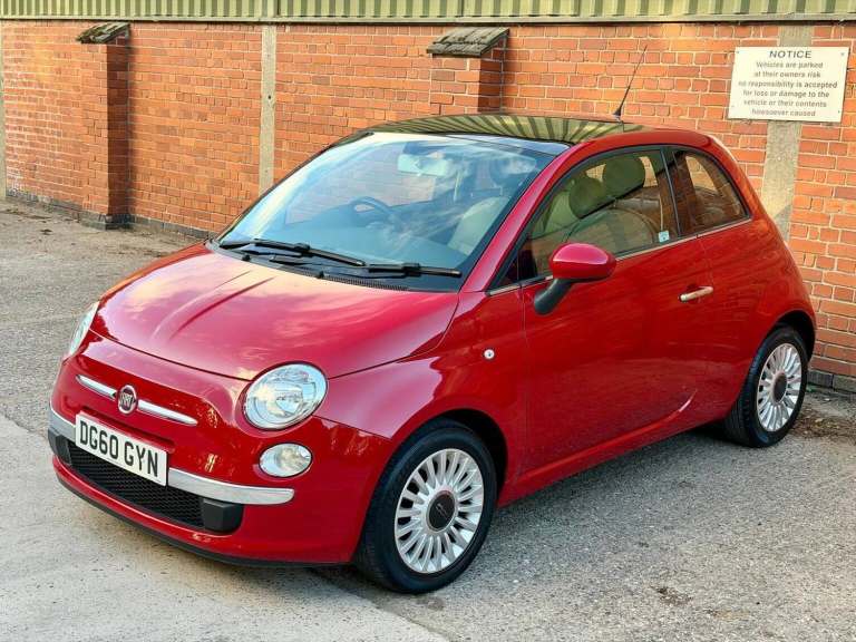 2010 Fiat 500 1.2 Lounge Dualogic Euro 4 3dr Hatchback Petrol Automatic